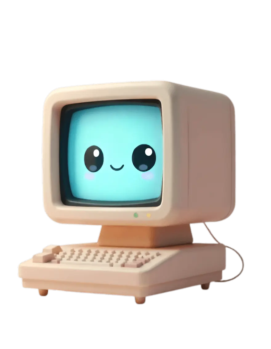 Animated computer illustration representing professional development experience